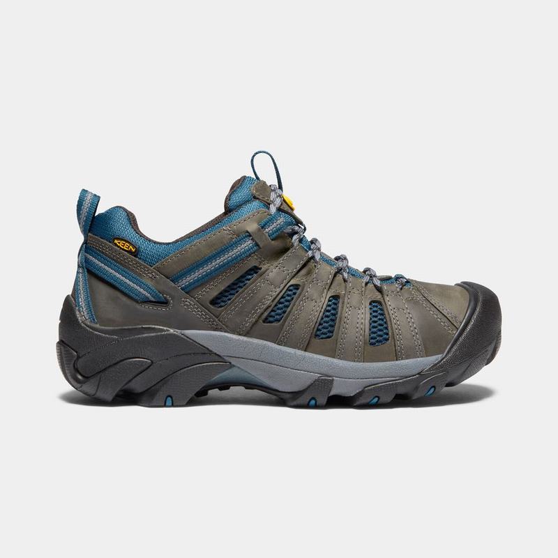 Buy Keen Voyageur Mens Hiking Shoes Dark Olive/Blue (4716-JPMKD)